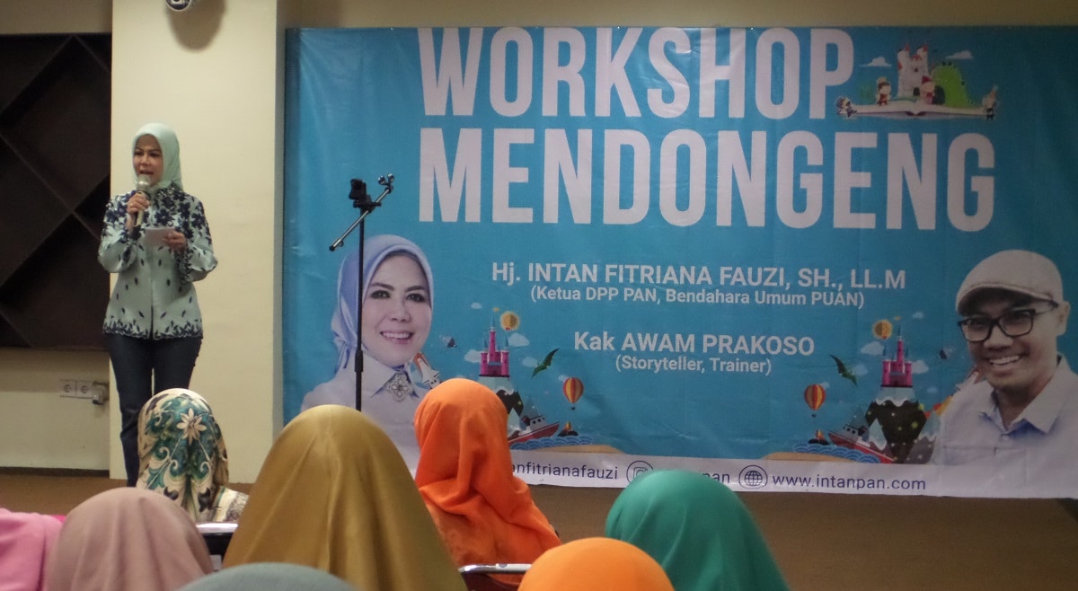 Intan Fauzi: Cegah Narkoba Dengan Metode Dongeng