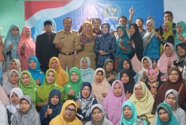 INTAN FAUZI Sosialisasi 4 Pilar Bersama Muslimat NU di Depok