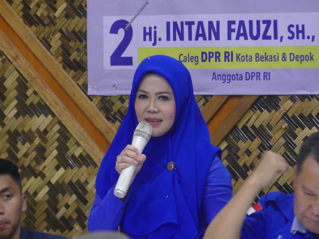 Intan Fauzi Siap Perjuangkan APBN untuk Majelis Taklim