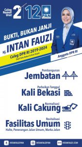 Caleg DPR RI kota Depok Intan Fauzi 02